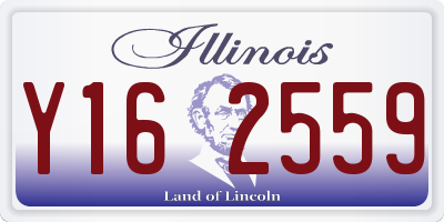 IL license plate Y162559