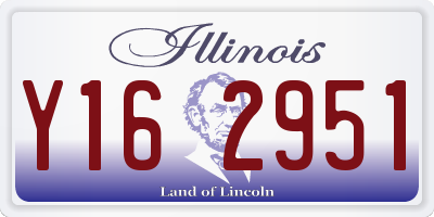 IL license plate Y162951