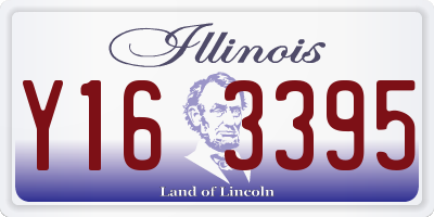 IL license plate Y163395