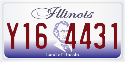 IL license plate Y164431