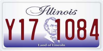 IL license plate Y171084