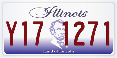 IL license plate Y171271