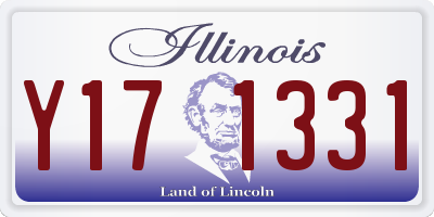 IL license plate Y171331