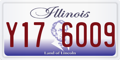 IL license plate Y176009