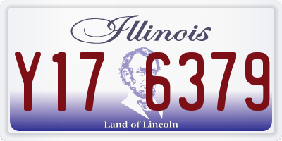 IL license plate Y176379