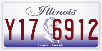 IL license plate Y176912