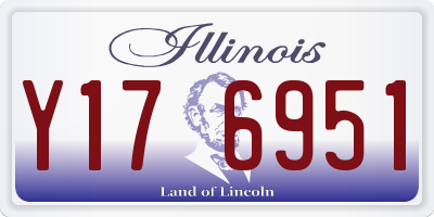 IL license plate Y176951