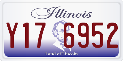 IL license plate Y176952