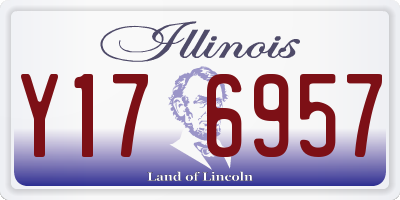 IL license plate Y176957