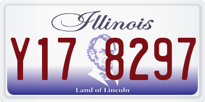 IL license plate Y178297