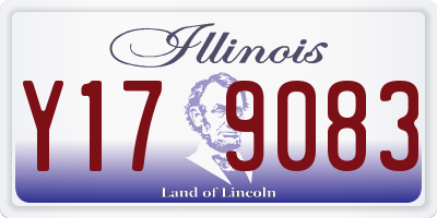 IL license plate Y179083