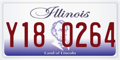 IL license plate Y180264