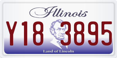 IL license plate Y183895