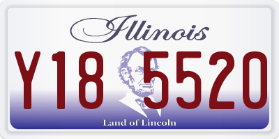 IL license plate Y185520