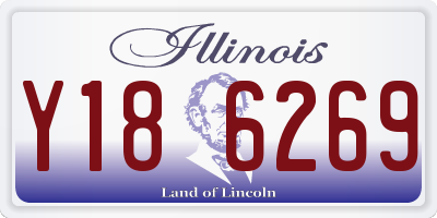 IL license plate Y186269
