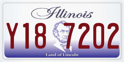 IL license plate Y187202