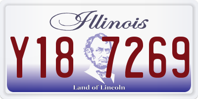 IL license plate Y187269