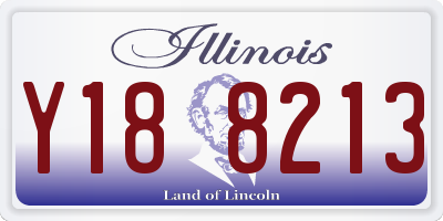 IL license plate Y188213