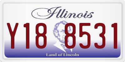 IL license plate Y188531