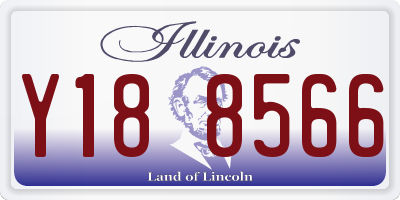 IL license plate Y188566