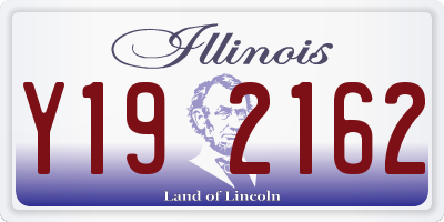 IL license plate Y192162