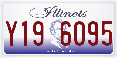 IL license plate Y196095