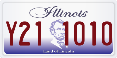 IL license plate Y211010