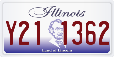 IL license plate Y211362