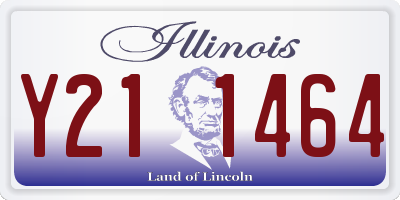 IL license plate Y211464