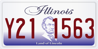 IL license plate Y211563