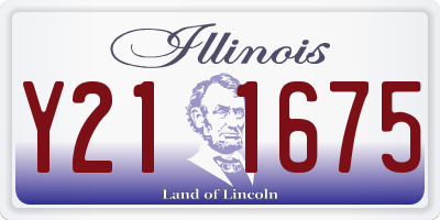 IL license plate Y211675