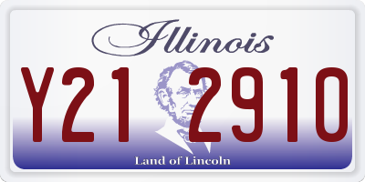 IL license plate Y212910
