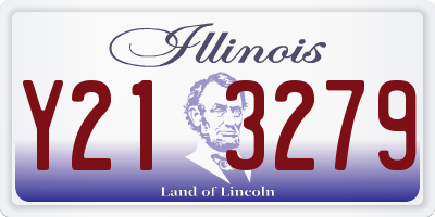 IL license plate Y213279