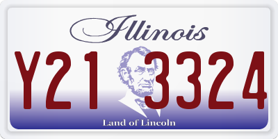 IL license plate Y213324