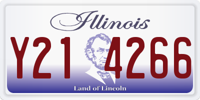 IL license plate Y214266
