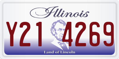 IL license plate Y214269
