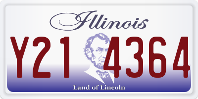 IL license plate Y214364