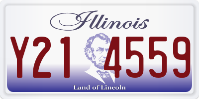 IL license plate Y214559