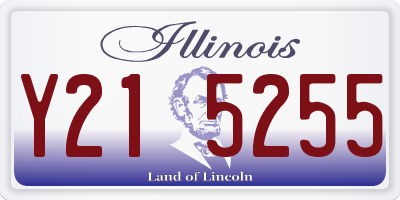 IL license plate Y215255