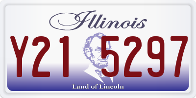 IL license plate Y215297