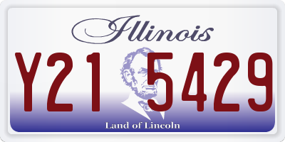 IL license plate Y215429