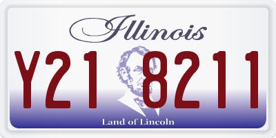 IL license plate Y218211