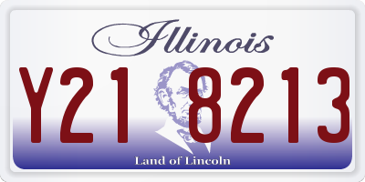 IL license plate Y218213