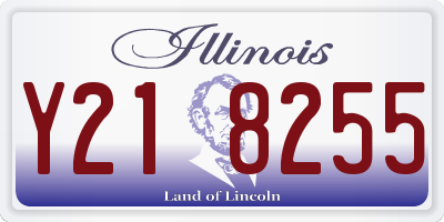 IL license plate Y218255