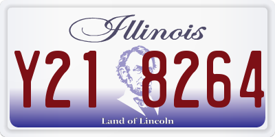 IL license plate Y218264