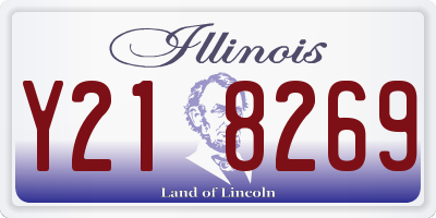 IL license plate Y218269