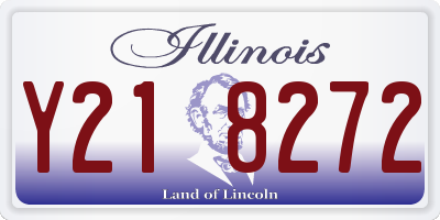 IL license plate Y218272