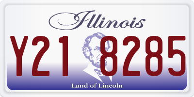 IL license plate Y218285