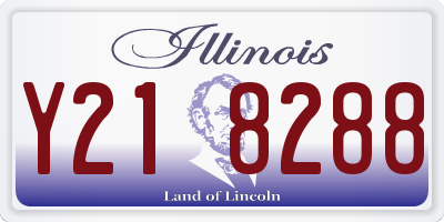 IL license plate Y218288