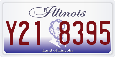 IL license plate Y218395